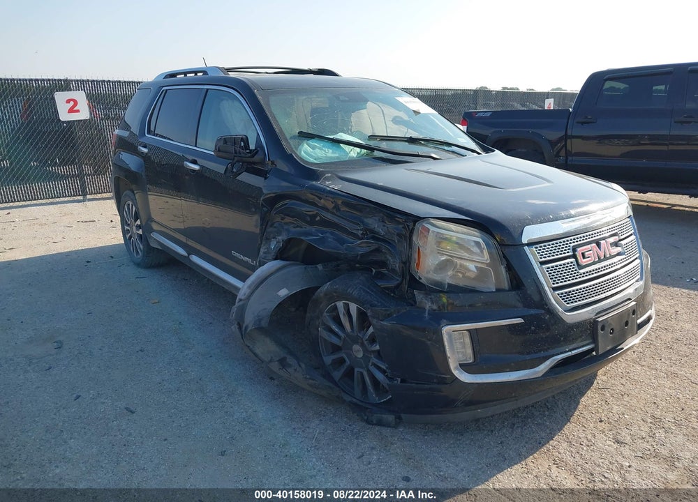 2016 GMC TERRAIN DENALI VIN: 2GKFLVE3XG6243239