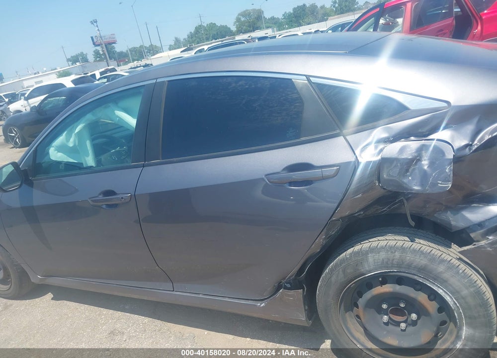 2019 HONDA CIVIC LX VIN: 2HGFC2F62KH516403
