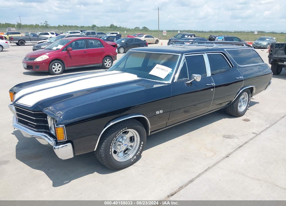 1972 CHEVROLET SS VIN: 1D36F2R597973