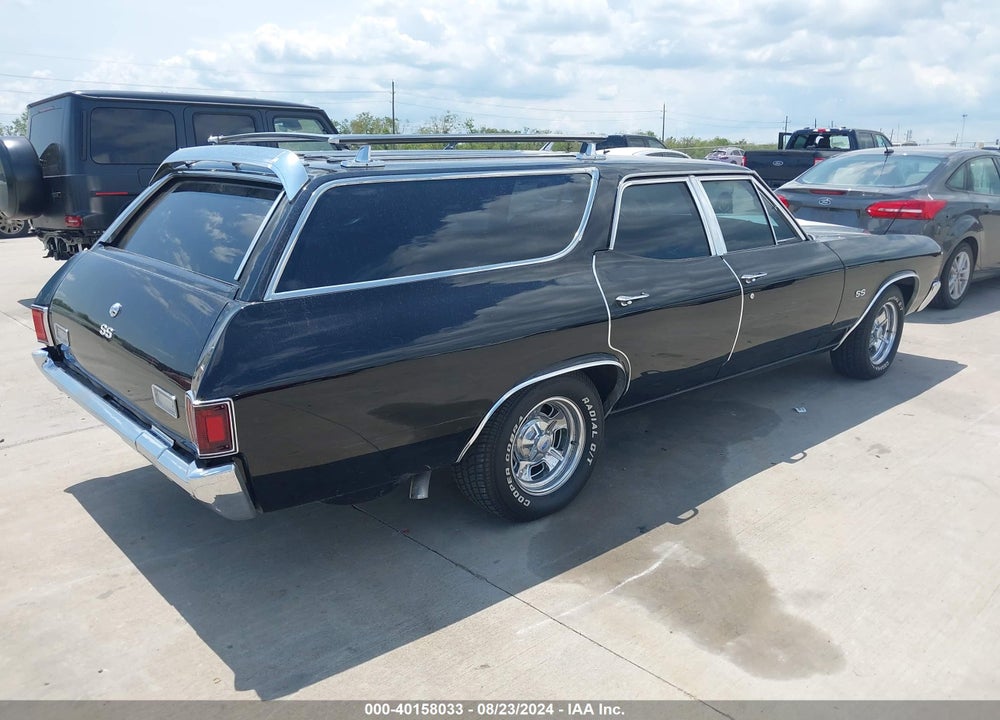 1972 CHEVROLET SS VIN: 1D36F2R597973