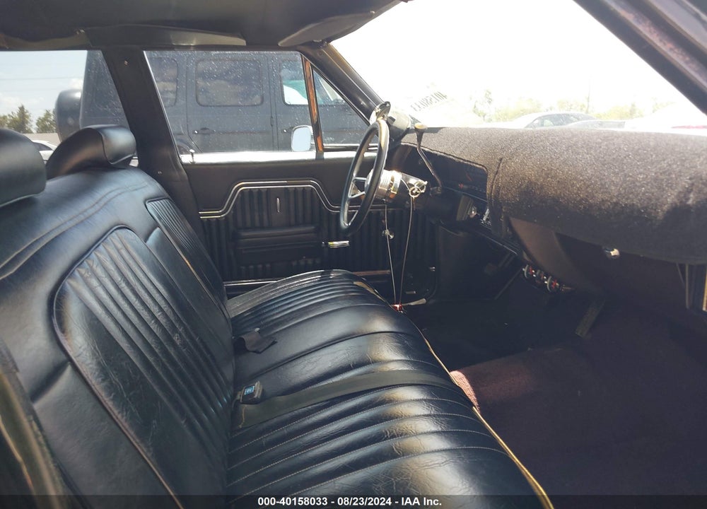 1972 CHEVROLET SS VIN: 1D36F2R597973