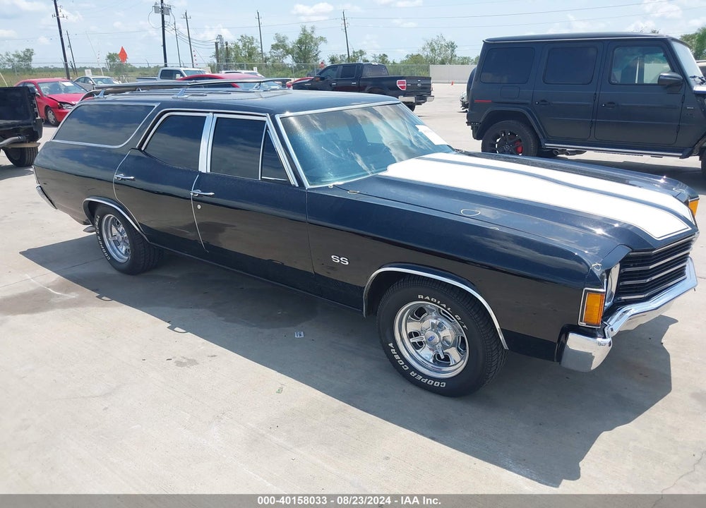 1972 CHEVROLET SS VIN: 1D36F2R597973