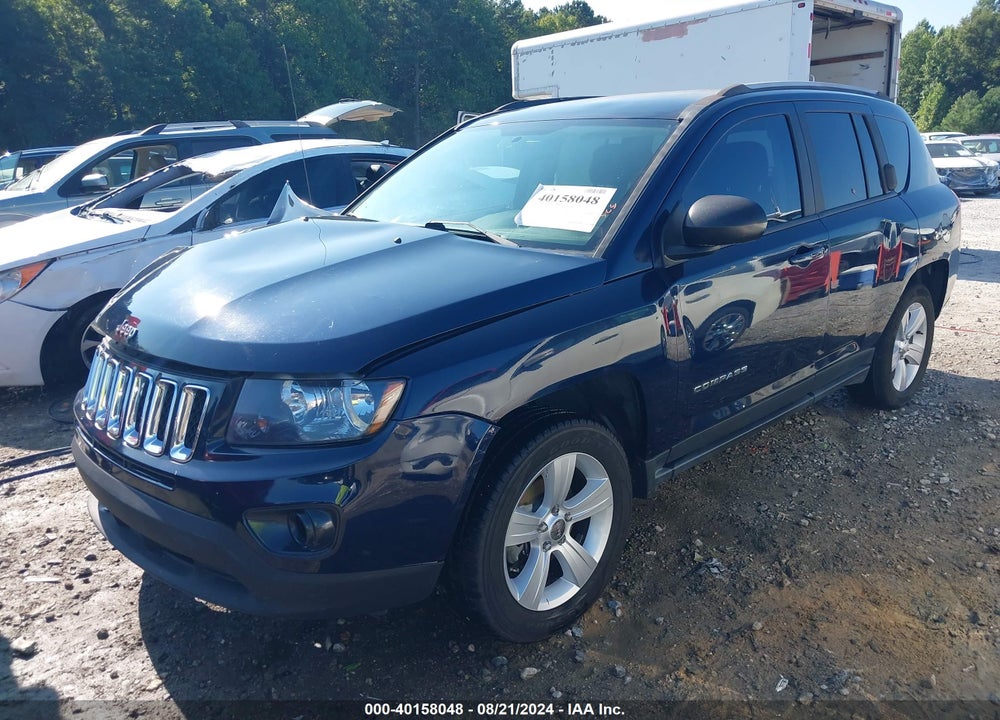 2017 JEEP COMPASS SPORT FWD VIN: 1C4NJCBA0HD147336
