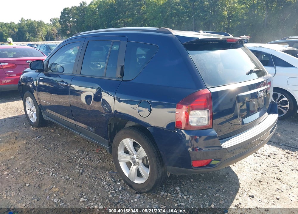 2017 JEEP COMPASS SPORT FWD VIN: 1C4NJCBA0HD147336