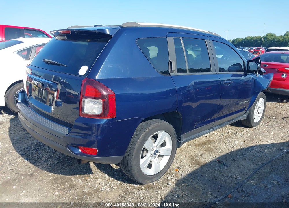 2017 JEEP COMPASS SPORT FWD VIN: 1C4NJCBA0HD147336