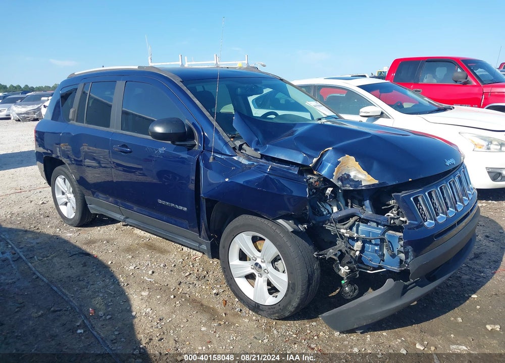 2017 JEEP COMPASS SPORT FWD VIN: 1C4NJCBA0HD147336