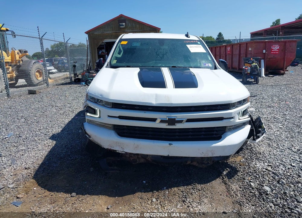 2021 CHEVROLET SILVERADO 1500 4WD SHORT BED RST VIN: 1GCPYEEK8MZ424185