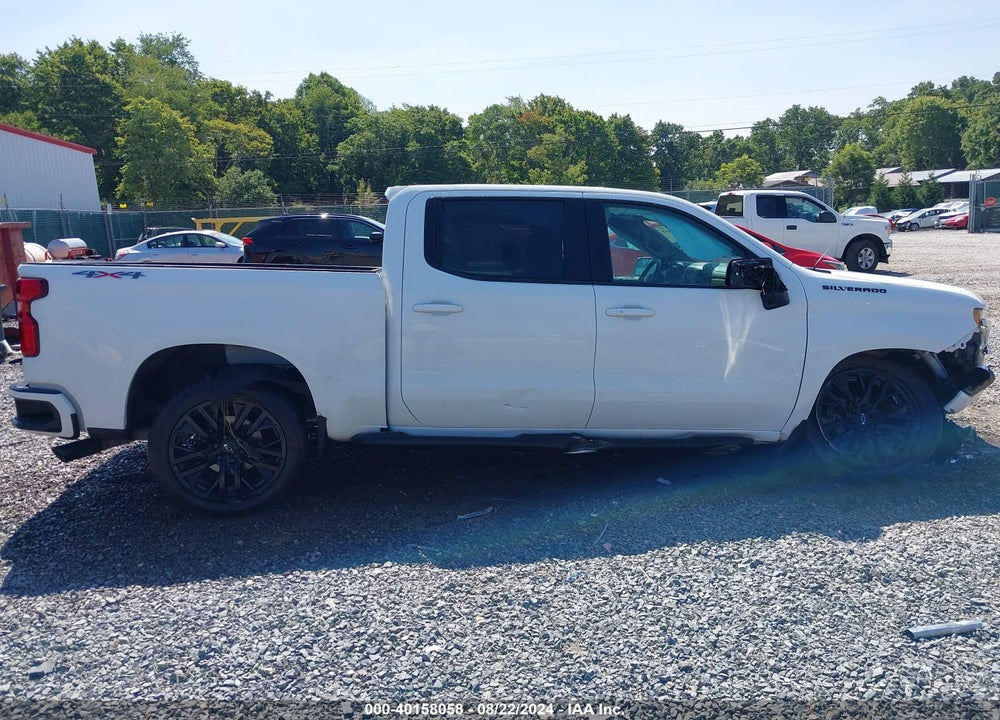2021 CHEVROLET SILVERADO 1500 4WD SHORT BED RST VIN: 1GCPYEEK8MZ424185