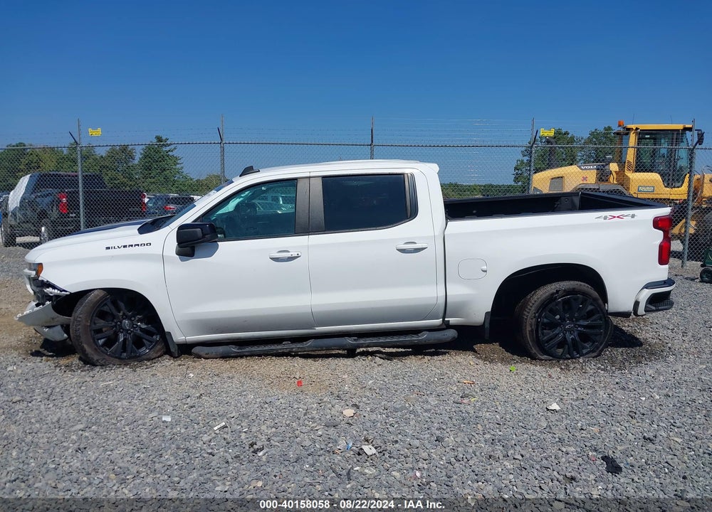 2021 CHEVROLET SILVERADO 1500 4WD SHORT BED RST VIN: 1GCPYEEK8MZ424185
