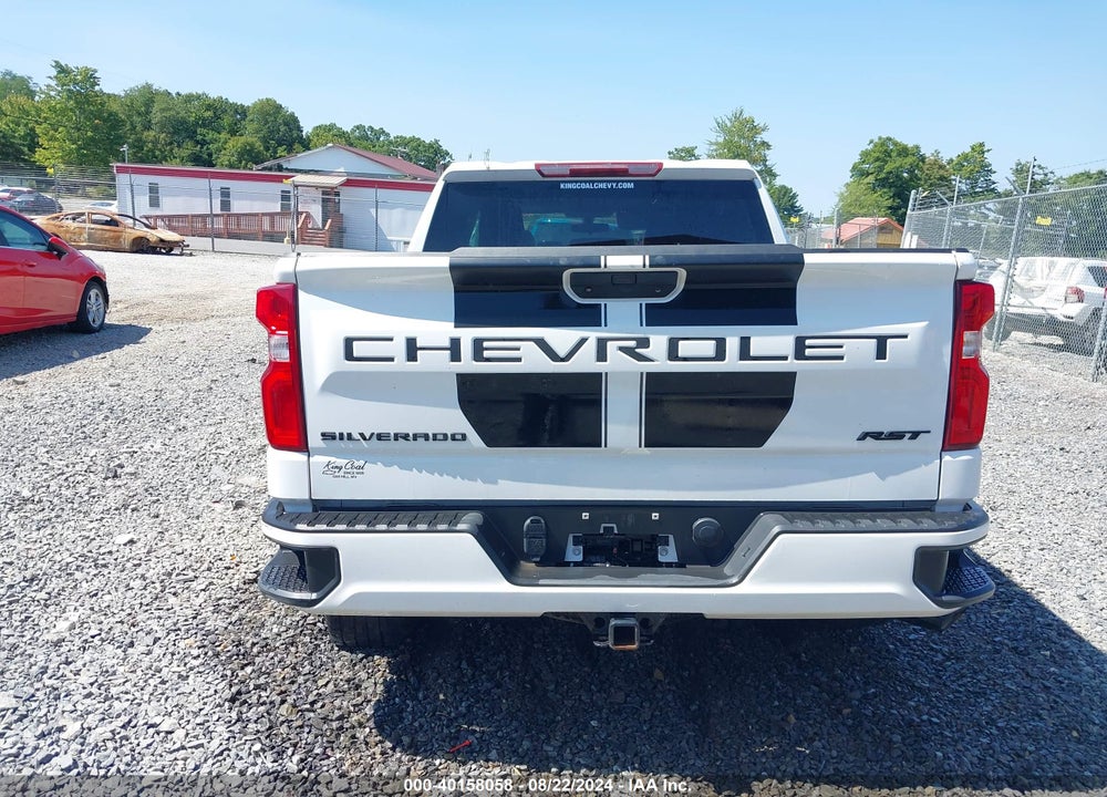 2021 CHEVROLET SILVERADO 1500 4WD SHORT BED RST VIN: 1GCPYEEK8MZ424185