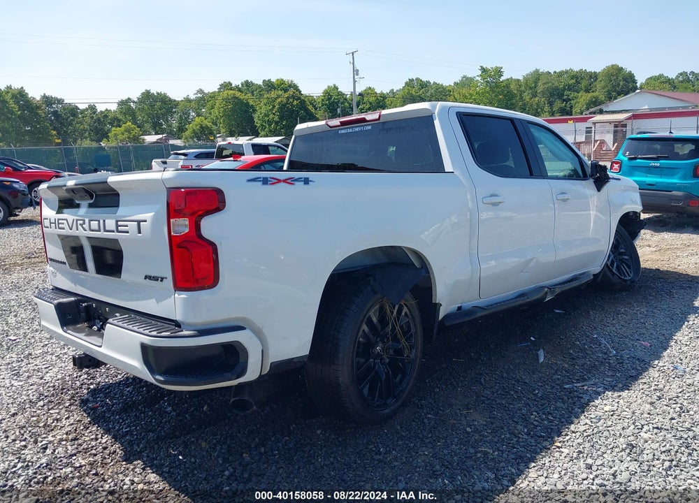 2021 CHEVROLET SILVERADO 1500 4WD SHORT BED RST VIN: 1GCPYEEK8MZ424185