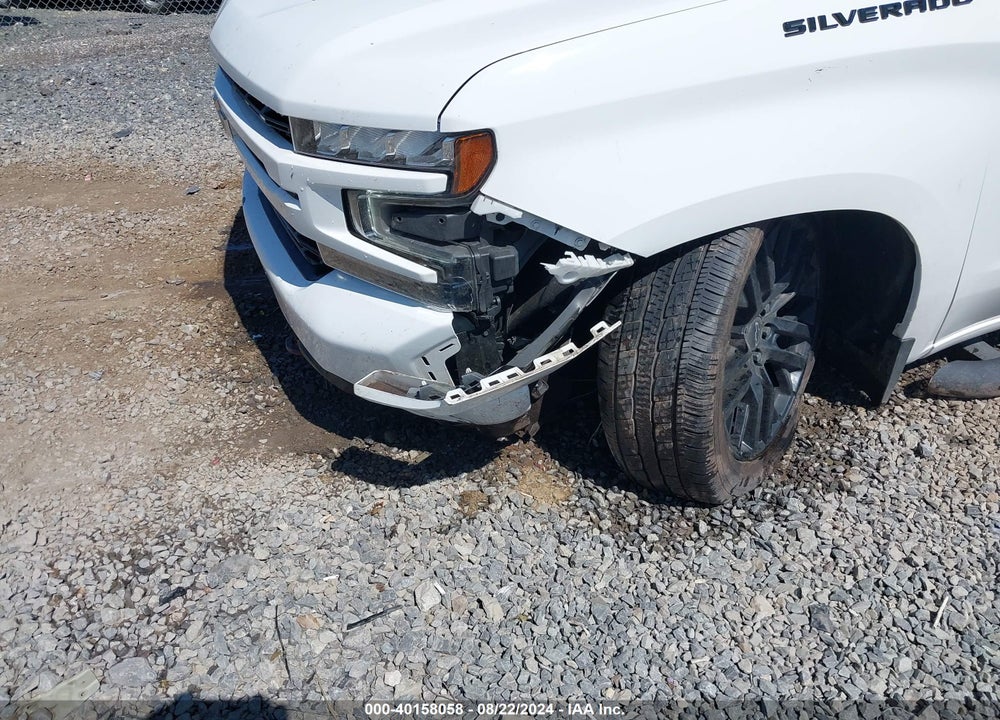 2021 CHEVROLET SILVERADO 1500 4WD SHORT BED RST VIN: 1GCPYEEK8MZ424185