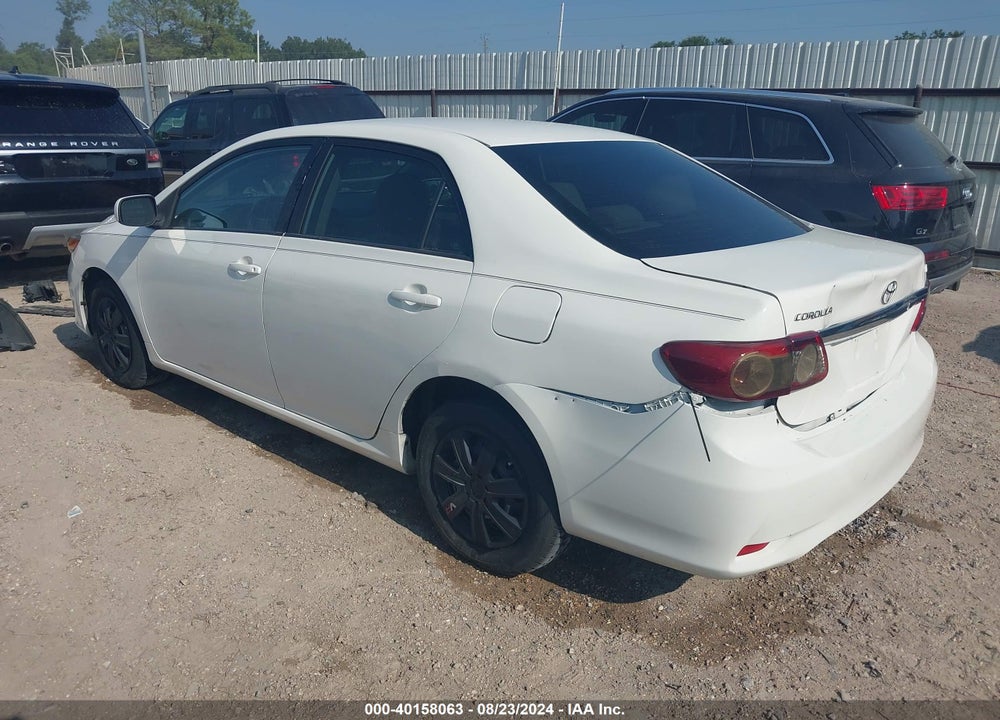 2011 TOYOTA COROLLA LE VIN: 2T1BU4EE2BC573919