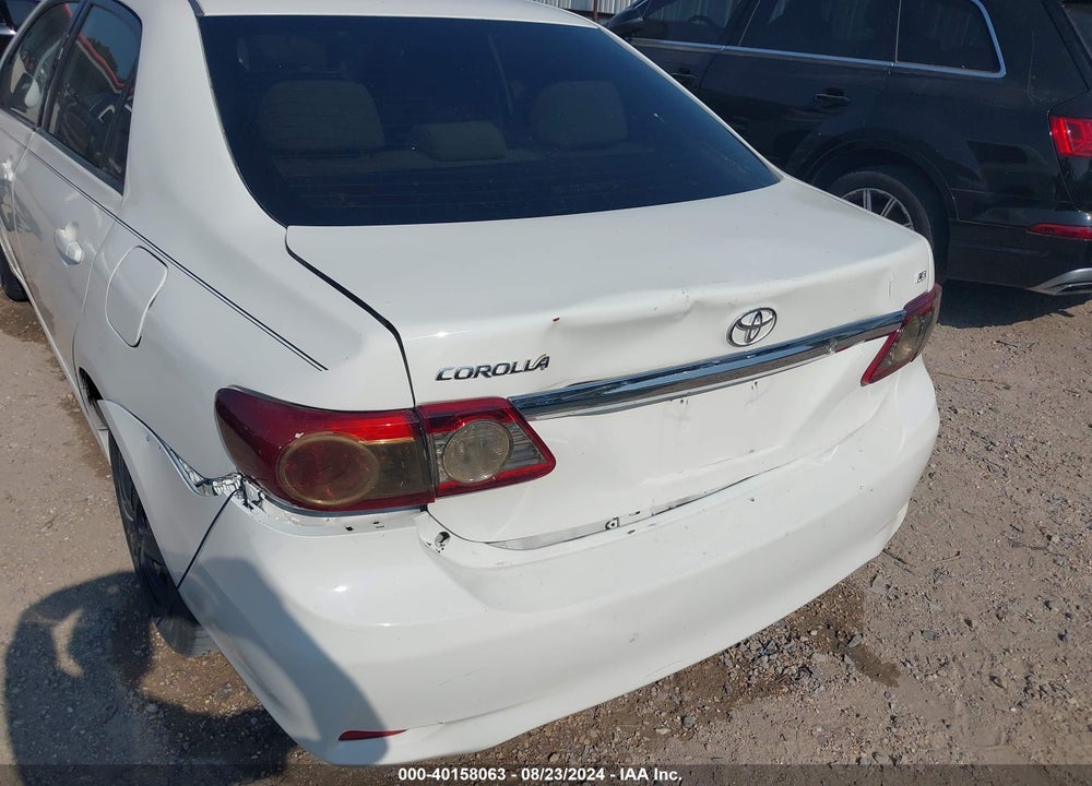 2011 TOYOTA COROLLA LE VIN: 2T1BU4EE2BC573919