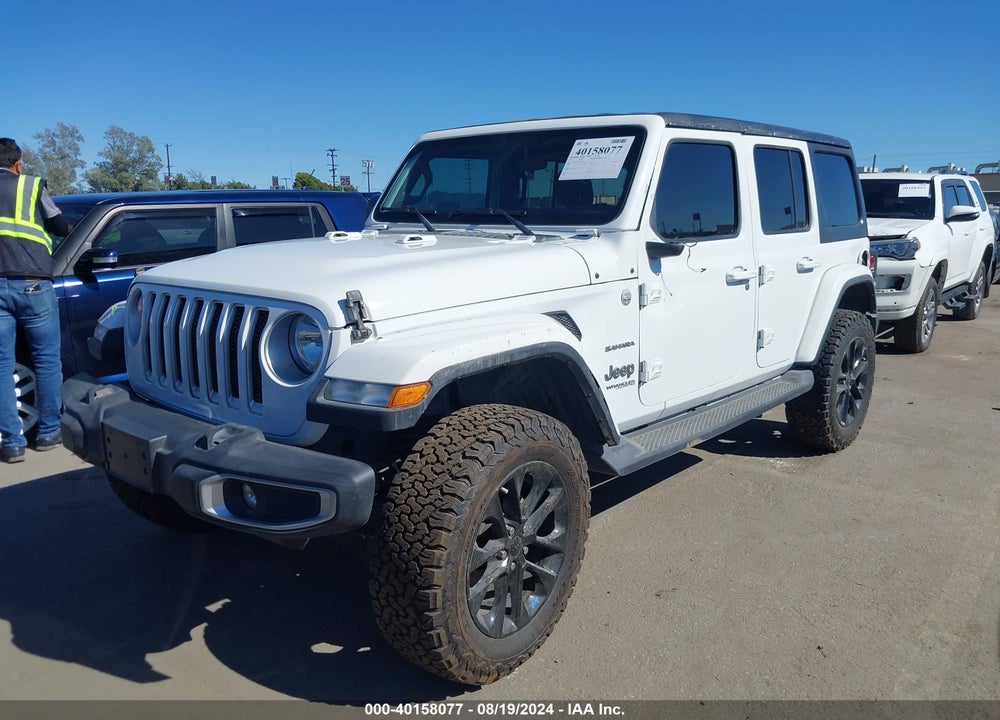 2021 JEEP WRANGLER UNLIMITED SAHARA 4X4 VIN: 1C4HJXEN6MW626068