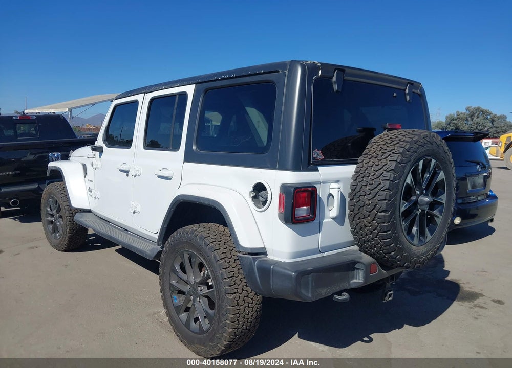 2021 JEEP WRANGLER UNLIMITED SAHARA 4X4 VIN: 1C4HJXEN6MW626068