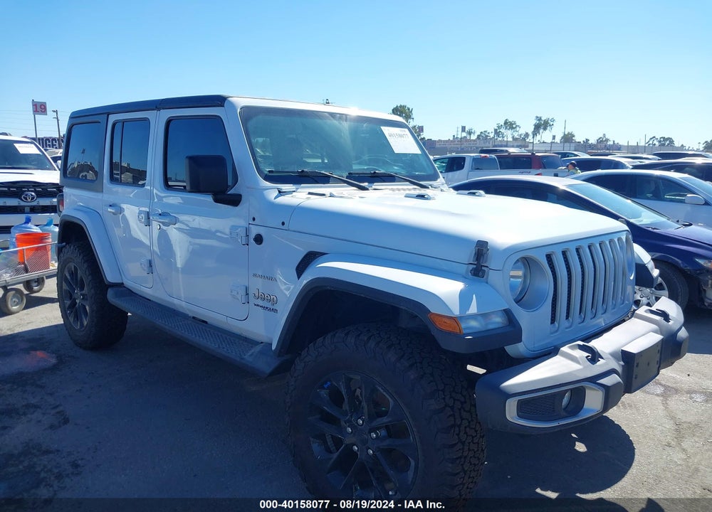 2021 JEEP WRANGLER UNLIMITED SAHARA 4X4 VIN: 1C4HJXEN6MW626068