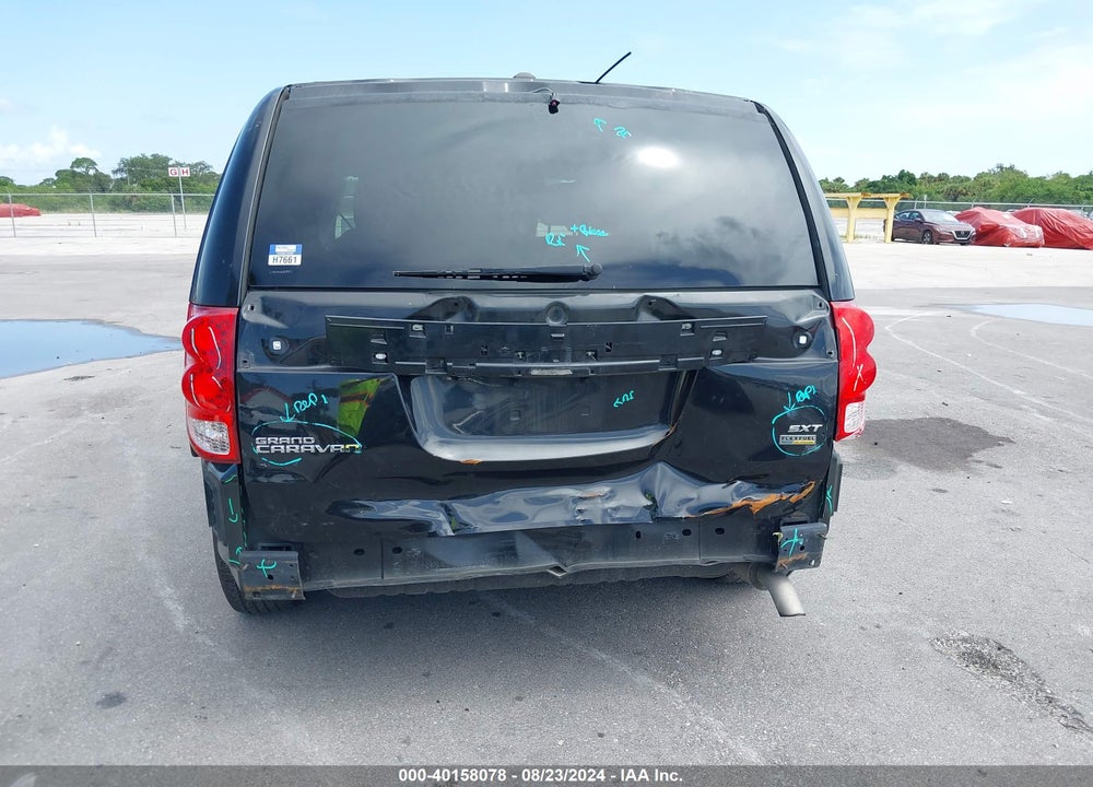 2017 DODGE GRAND CARAVAN SXT VIN: 2C4RDGCG3HR697887
