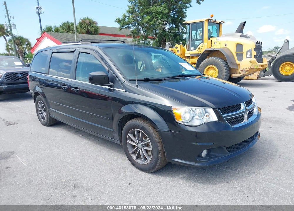 2017 DODGE GRAND CARAVAN SXT VIN: 2C4RDGCG3HR697887