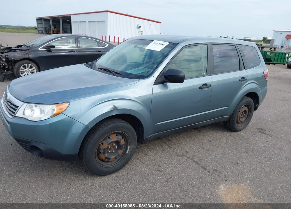 2010 SUBARU FORESTER 2.5X VIN: JF2SH6AC0AH702272
