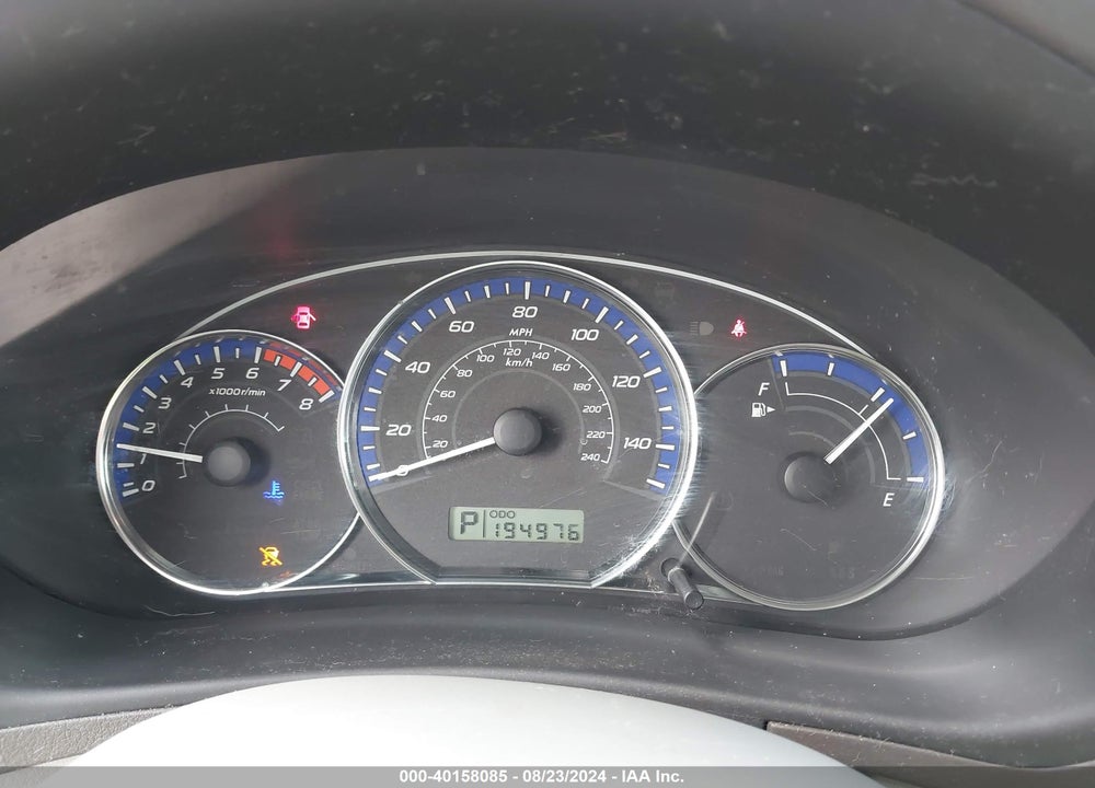 2010 SUBARU FORESTER 2.5X VIN: JF2SH6AC0AH702272
