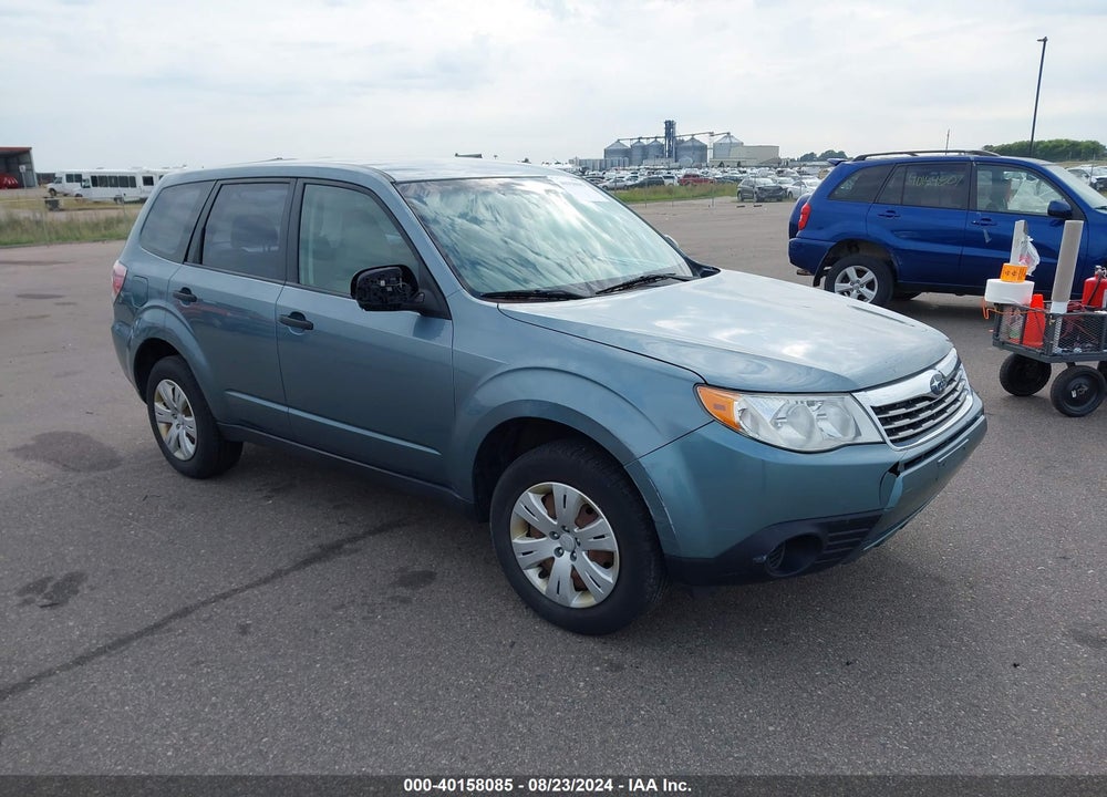 2010 SUBARU FORESTER 2.5X VIN: JF2SH6AC0AH702272