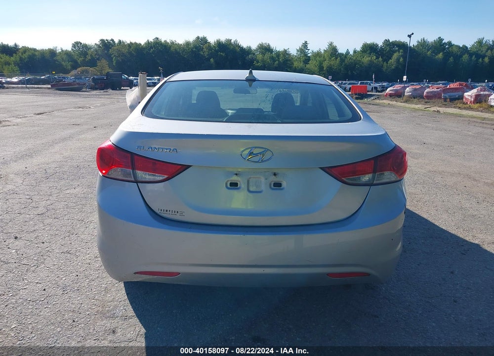 2012 HYUNDAI ELANTRA GLS (ULSAN PLANT) VIN: KMHDH4AE3CU443165