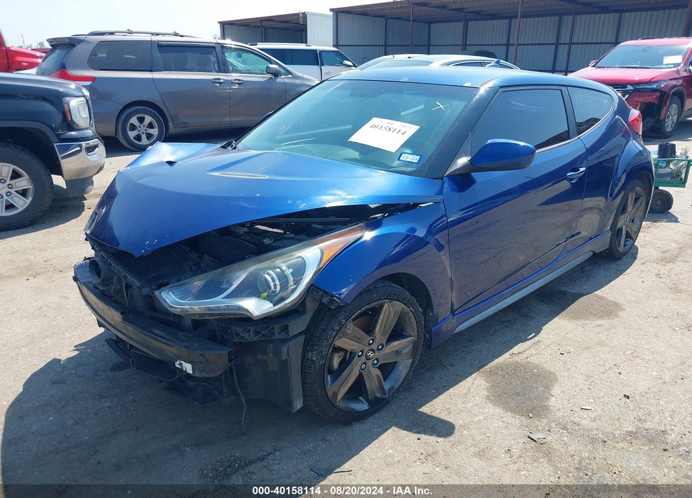 2015 HYUNDAI VELOSTER TURBO R-SPEC VIN: KMHTC6AE0FU241538