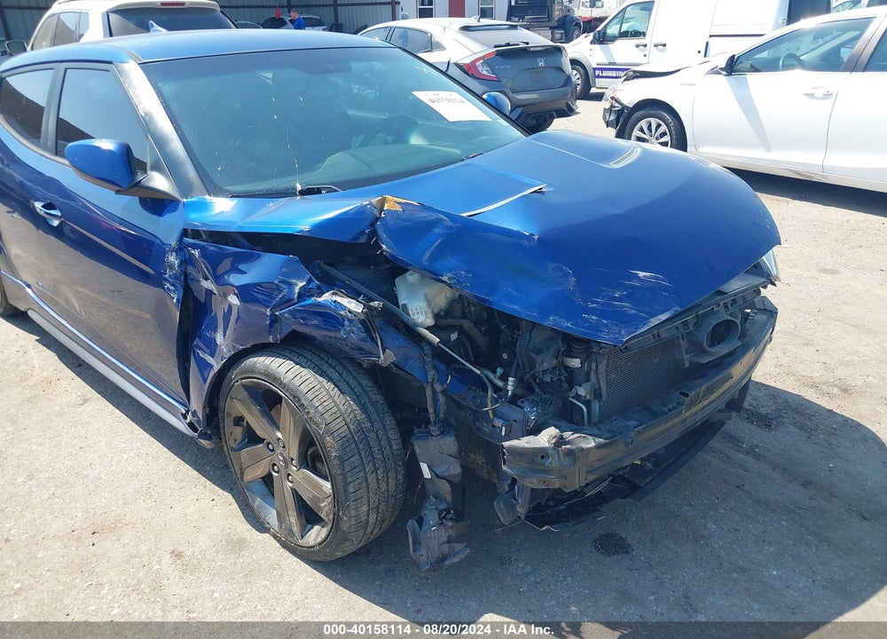 2015 HYUNDAI VELOSTER TURBO R-SPEC VIN: KMHTC6AE0FU241538