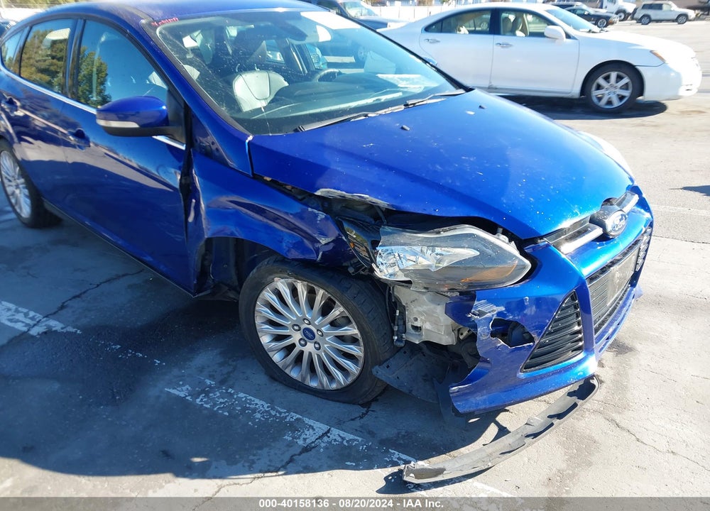 2012 FORD FOCUS TITANIUM VIN: 1FAHP3N23CL264543