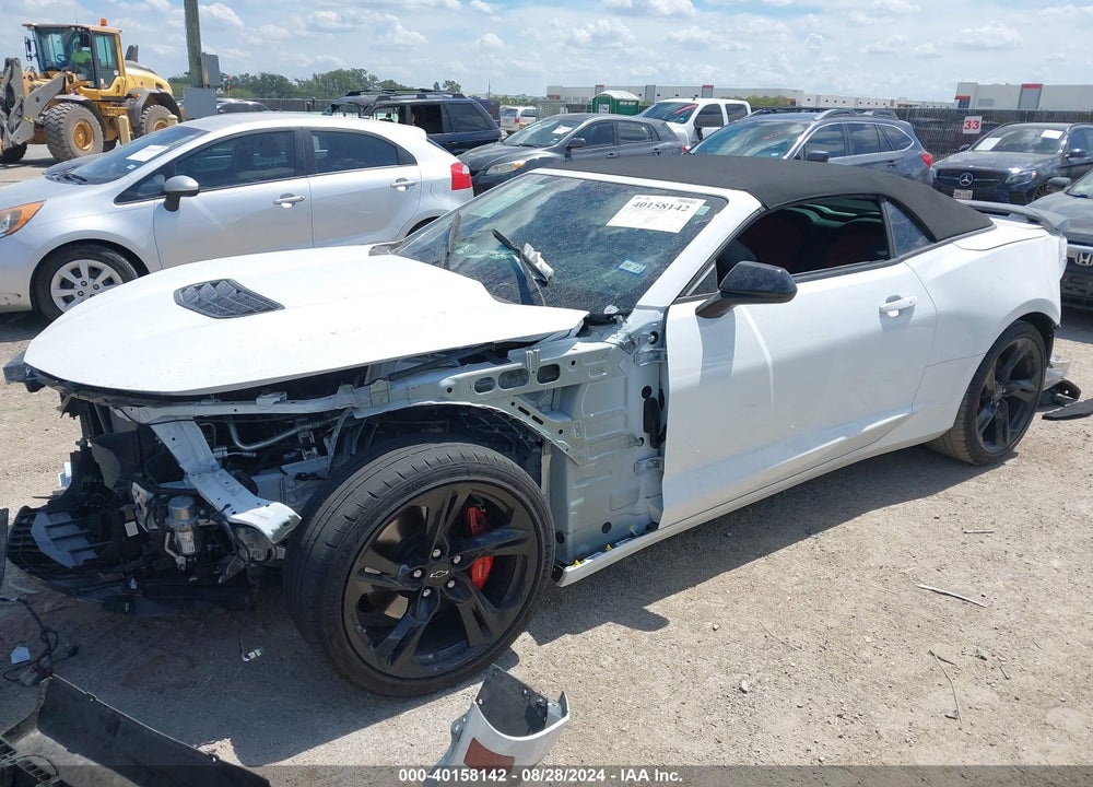 2022 CHEVROLET CAMARO RWD 2SS VIN: 1G1FH3D79N0124666