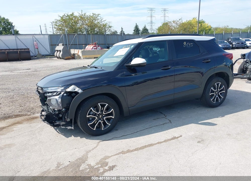 2021 CHEVROLET TRAILBLAZER FWD ACTIV VIN: KL79MVSLXMB078776