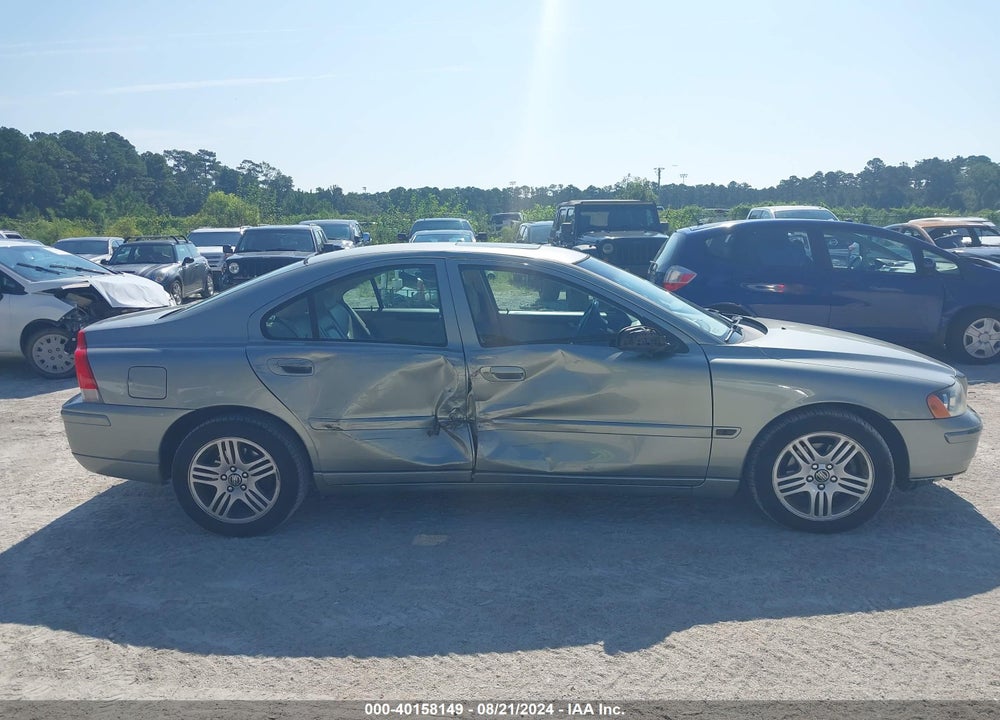 2006 VOLVO S60 2.5T VIN: YV1RS592362549153