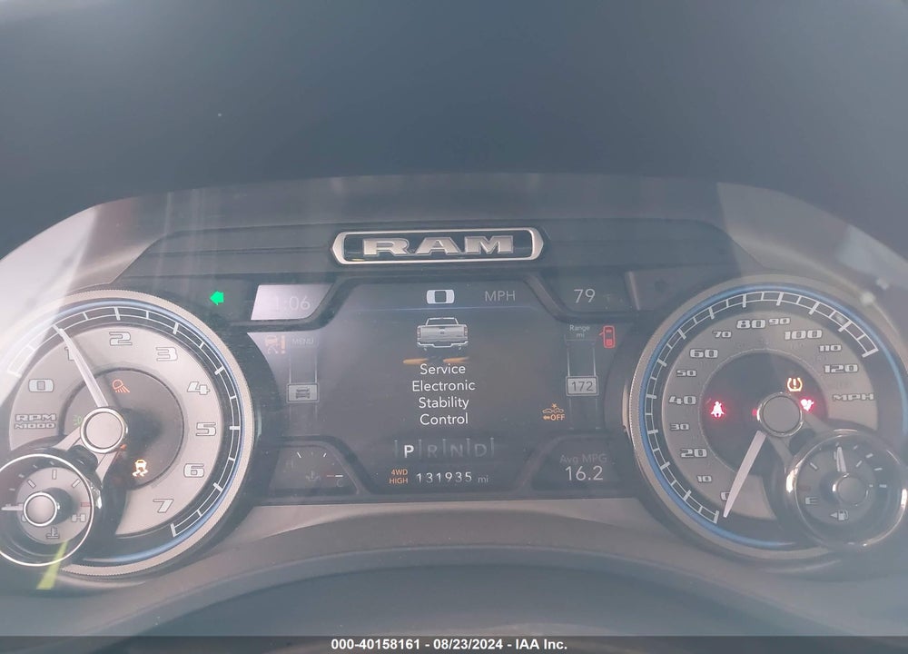 2020 RAM 1500 LIMITED 4X4 5'7 BOX VIN: 1C6SRFHT9LN285568