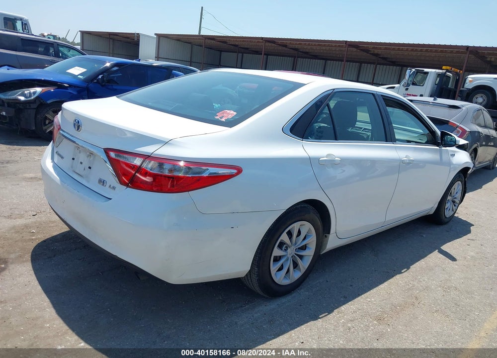 2017 TOYOTA CAMRY HYBRID LE VIN: 4T1BD1FK6HU206130