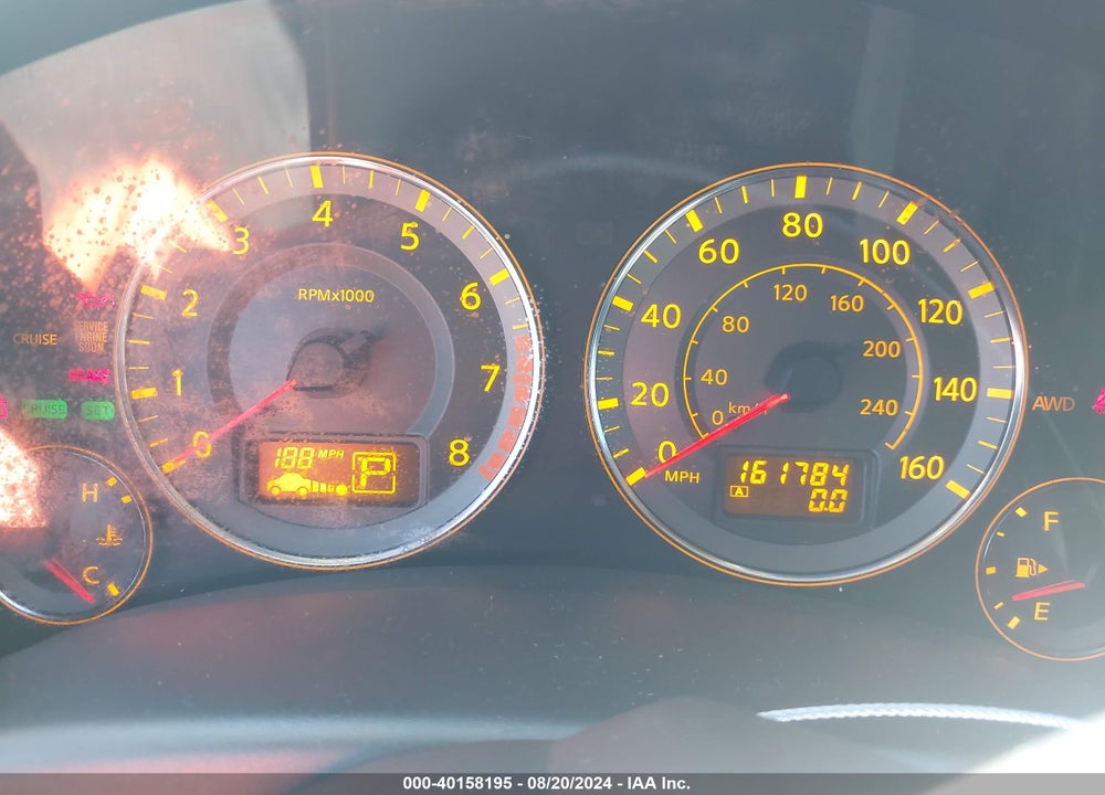 2006 INFINITI FX35 VIN: JNRAS08W06X205003