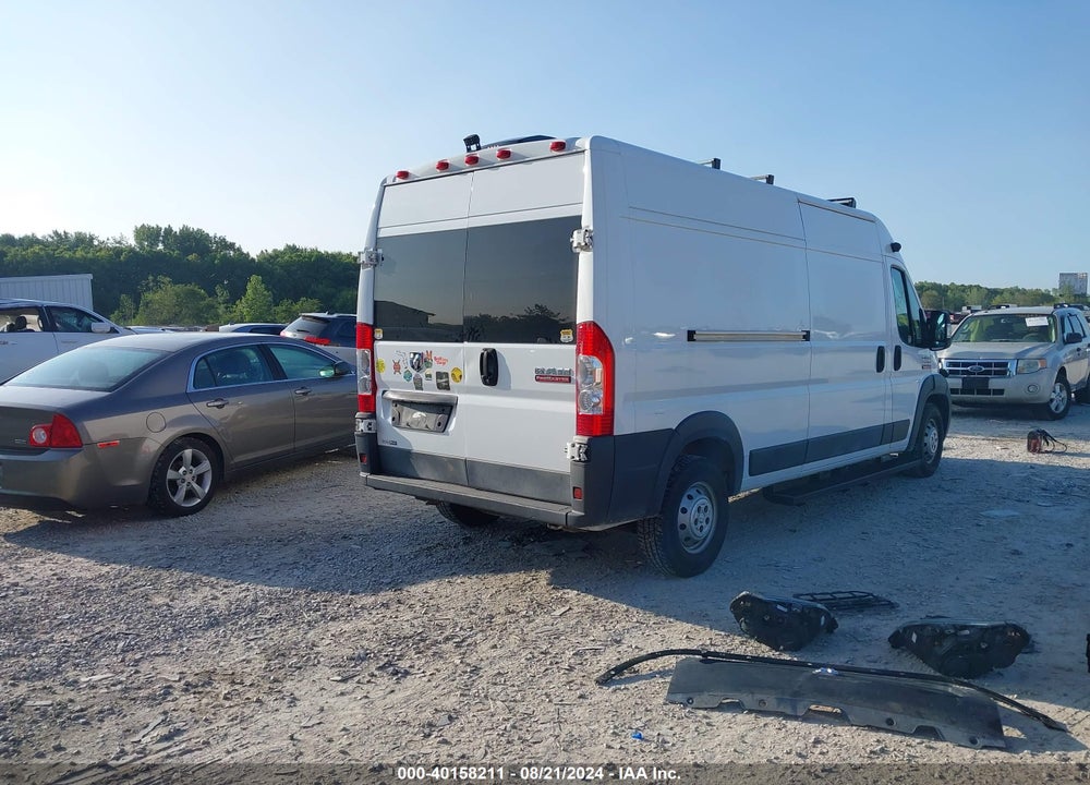 2017 RAM PROMASTER 2500 HIGH ROOF 159 WB VIN: 3C6TRVDG5HE503217