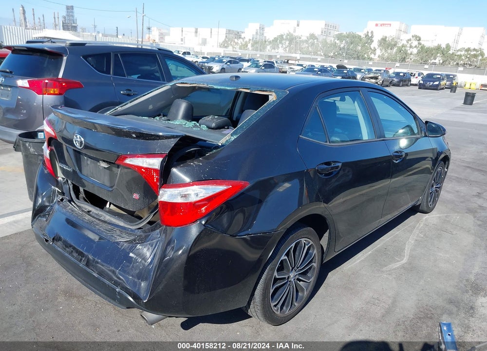 2014 TOYOTA COROLLA S PLUS VIN: 5YFBURHE5EP014331