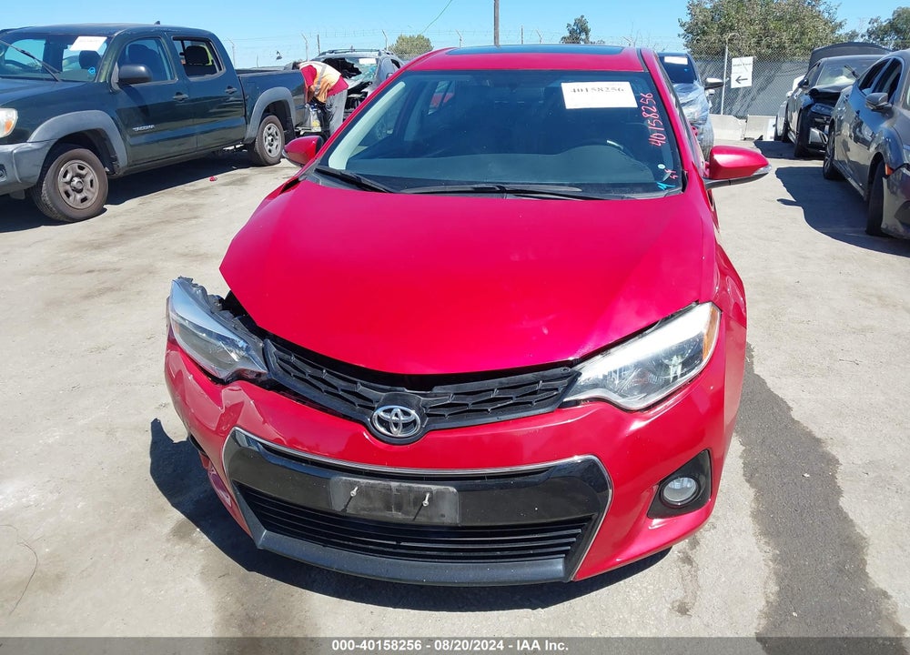 2016 TOYOTA COROLLA S PREMIUM VIN: 2T1BURHE5GC507218