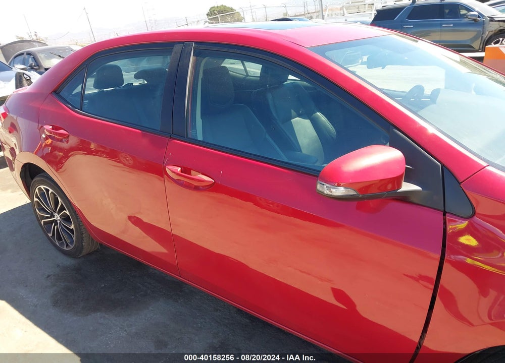 2016 TOYOTA COROLLA S PREMIUM VIN: 2T1BURHE5GC507218