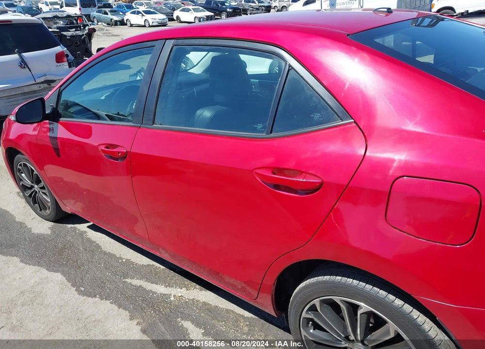 2016 TOYOTA COROLLA S PREMIUM VIN: 2T1BURHE5GC507218