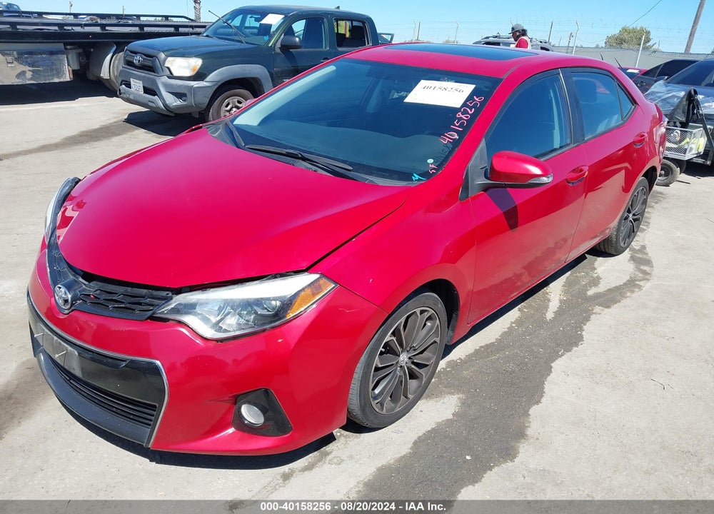 2016 TOYOTA COROLLA S PREMIUM VIN: 2T1BURHE5GC507218