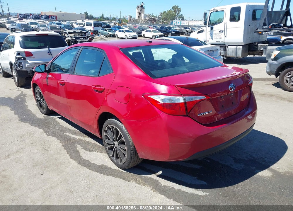 2016 TOYOTA COROLLA S PREMIUM VIN: 2T1BURHE5GC507218
