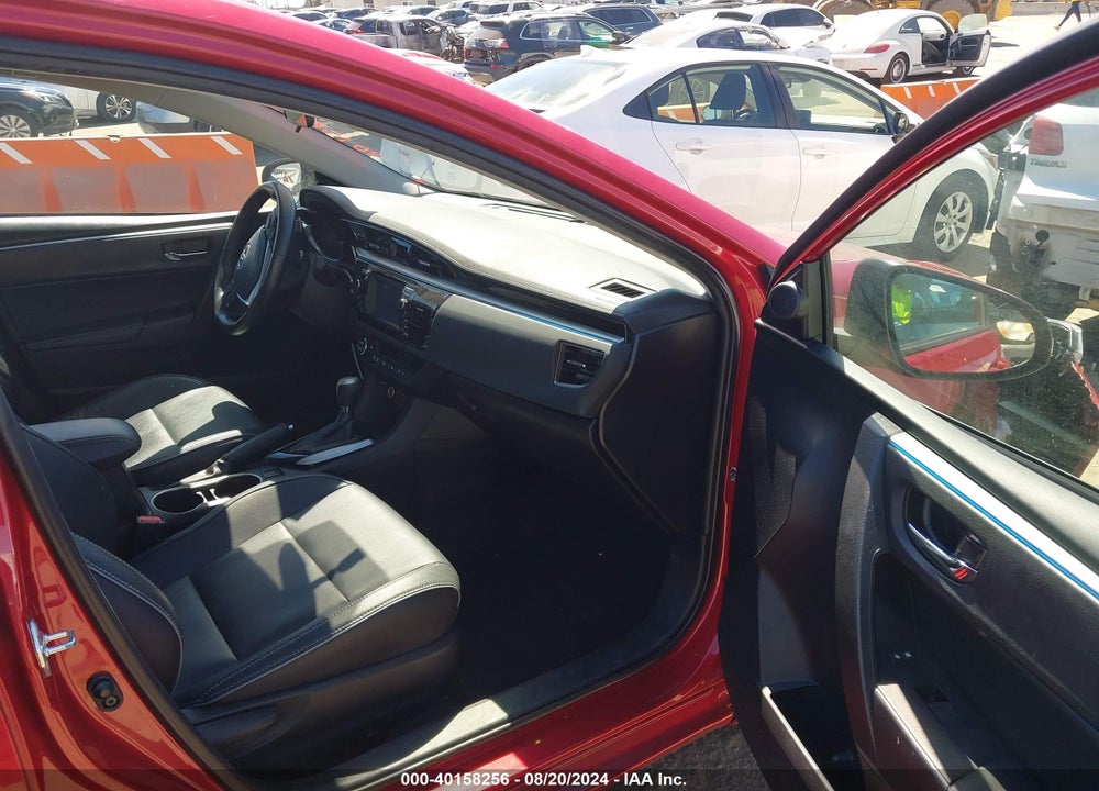 2016 TOYOTA COROLLA S PREMIUM VIN: 2T1BURHE5GC507218