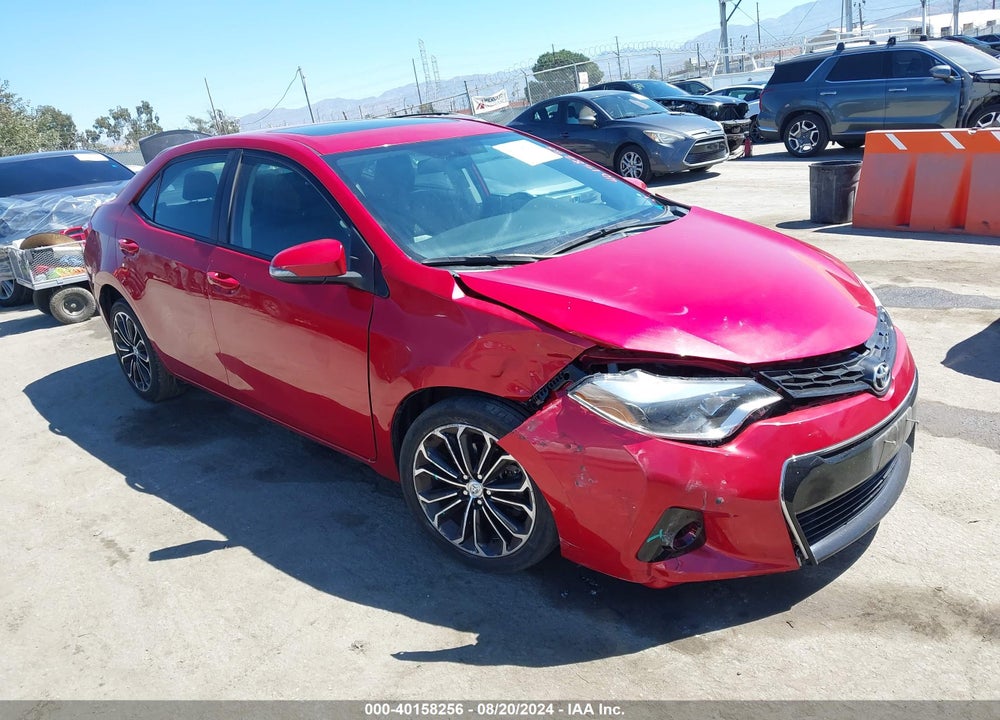 2016 TOYOTA COROLLA S PREMIUM VIN: 2T1BURHE5GC507218