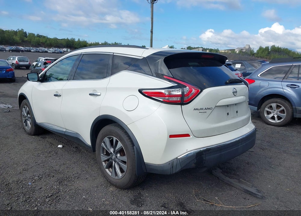 2015 NISSAN MURANO SV VIN: 5N1AZ2MH1FN281545