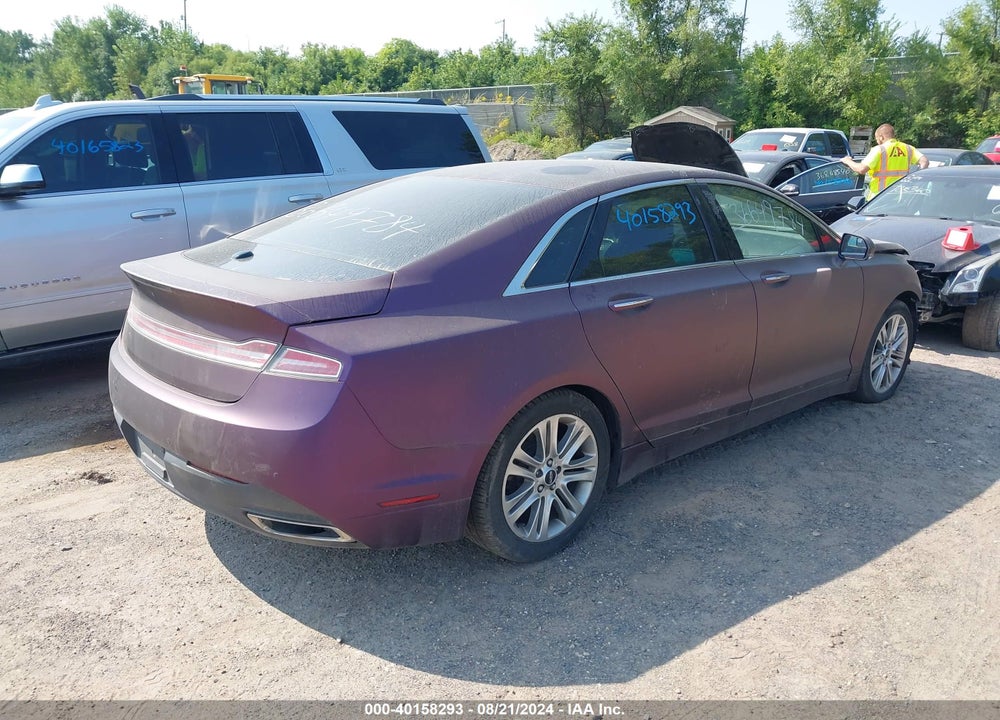 2015 LINCOLN MKZ VIN: 3LN6L2JK8FR622301
