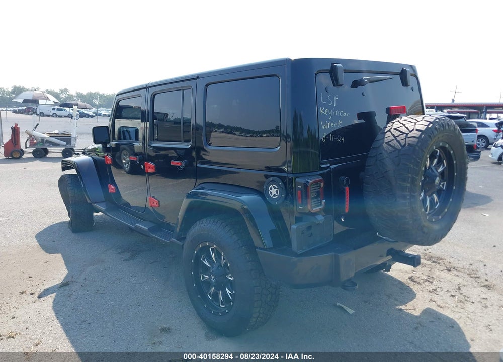 2017 JEEP WRANGLER UNLIMITED SAHARA 4X4 VIN: 1C4BJWEG6HL700596