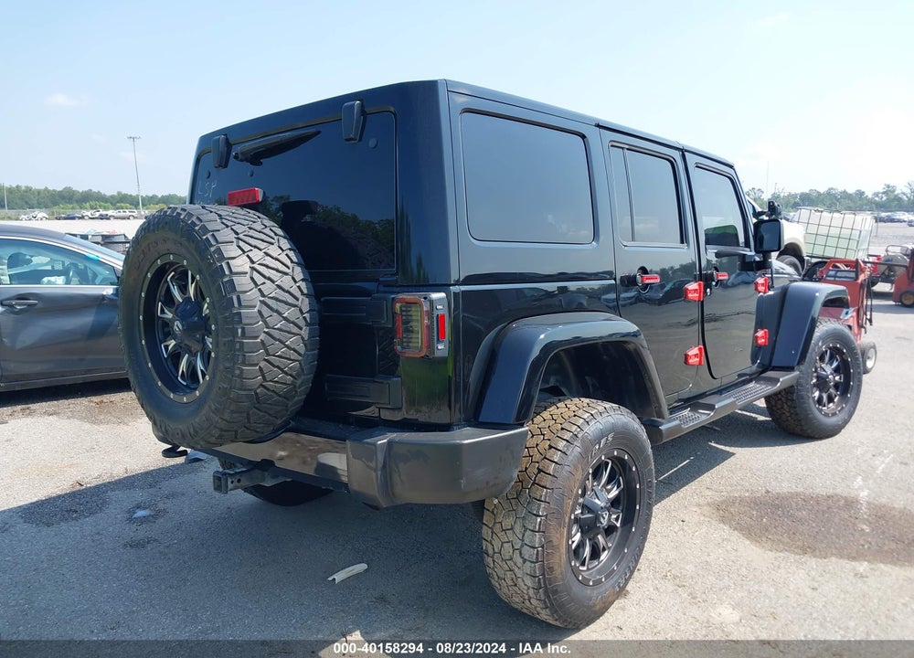 2017 JEEP WRANGLER UNLIMITED SAHARA 4X4 VIN: 1C4BJWEG6HL700596