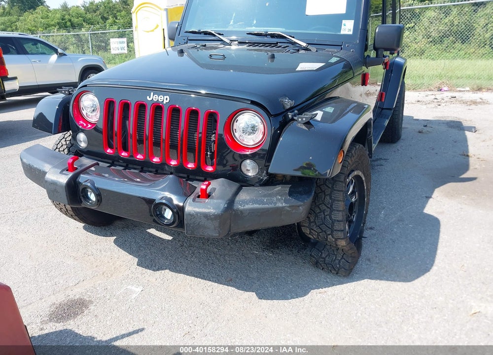 2017 JEEP WRANGLER UNLIMITED SAHARA 4X4 VIN: 1C4BJWEG6HL700596